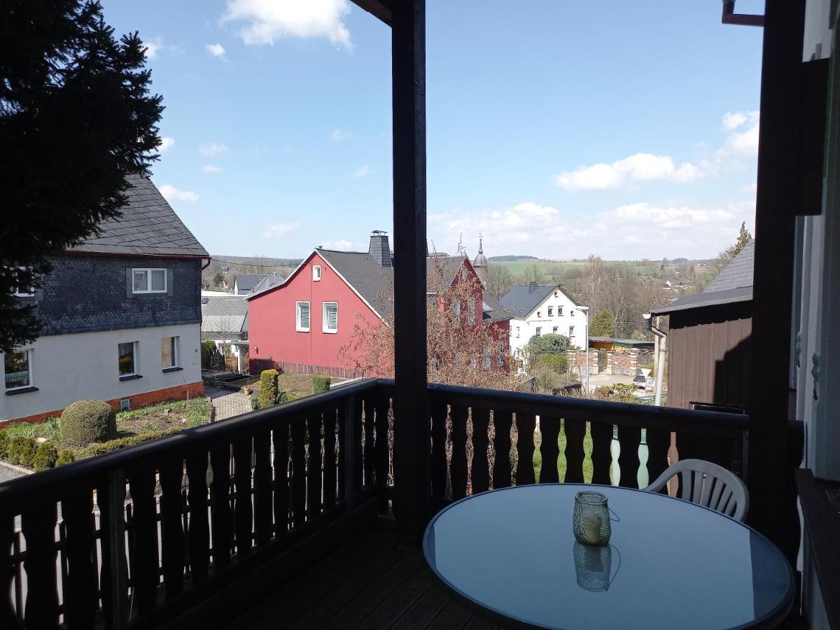 Familienfreundliche Ferienwohnung Erzgebirge 슈니베르크 외부 사진